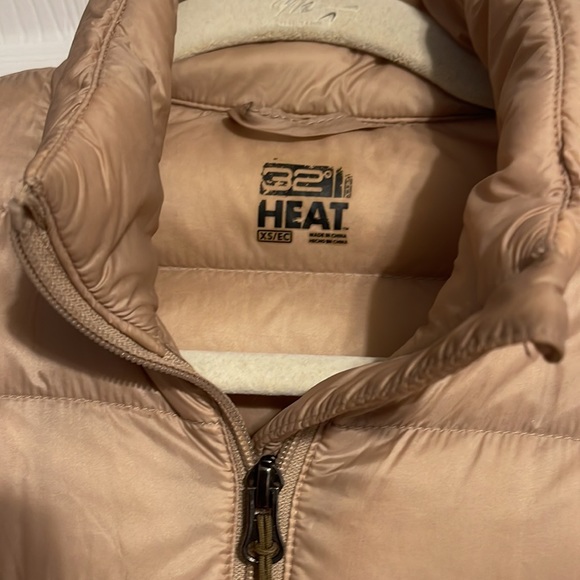 32 Degrees ultra light down zipper jacket in metallic taupe size XS - Picture 4 of 12